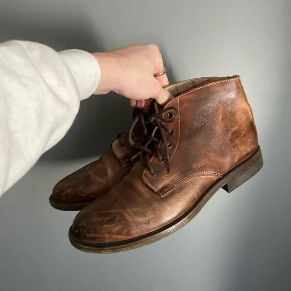 Bed Stu Bradley Distressed Chukka Boots Mens Size 10.5 - Picture 2 of 7